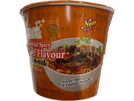 NEVERMET NOODLES (ARTIFICIAL SPICY BEEF FLAVOR)