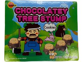 CHOCOLATEY TREE STUMP COOKIES