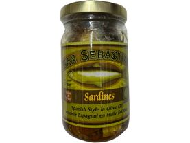 SAN SEBASTIAN SPANISH SARDINES IN OLIVE OIL HOT &