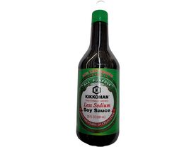 KIKKOMAN LESS SODIUM SOY SAUCE