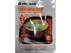 KIKKOMAN   SHIRO MISO SOYBEAN PASTE SOUP (WHITE)