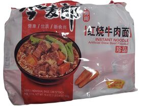 今麦郎红烧牛肉面