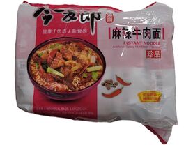 今麦郎麻辣牛肉面