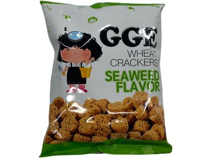 GGE WHEAT CRACKERS SEAWEED FLAVOR