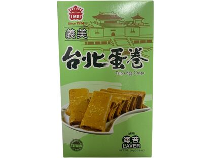 I MEI TAIPEI EGG CRISPS （LAVER）