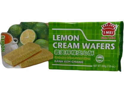 I-MEI CREAM WAFERS/LEMON