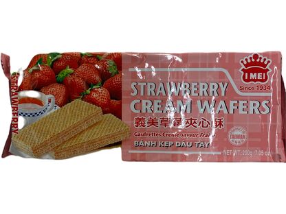 I MEI CREAM WAFER-STRAWBERRY