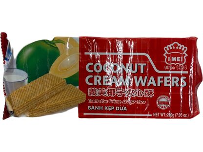 I MEI COCONUT CREAM WAFERS