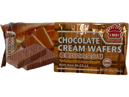 I-MEI CREAM WAFERS/CHOCOLATE