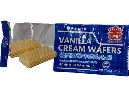 I-MEI CREAM WAFFERS/VANILLA