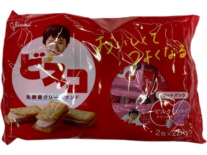 GLICO BISCO L BAG ASSORTED