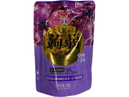 QINGQING KONJAC GRAPE FLAVOR JELLY