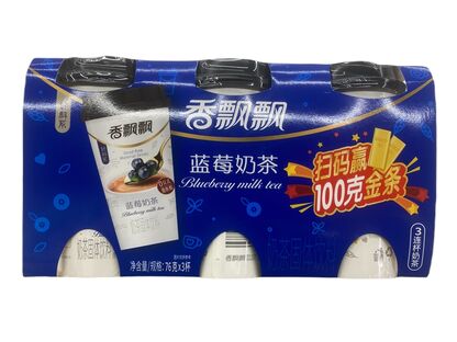 XIANG PIAO PIAO BLUEBERRY FLAVOR MILK TEA 76G