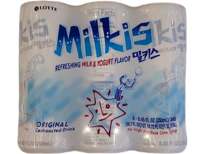 LOTTE MILKIS DRINK 6 CAN