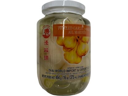 COCK BRAND PICKLED GARLIC (WHOLE)