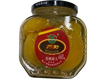 GY YELLOW PEACH FRUITS CANNED