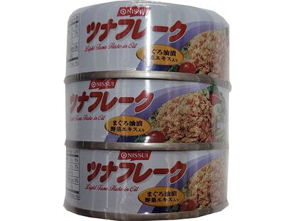 TUNA FLAKE IN OIL (3 PK)