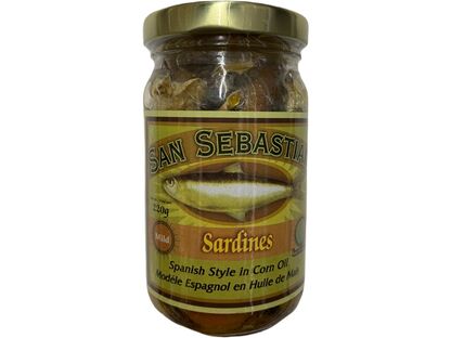 SAN SEBASTIAN SPANISH SARDINES IN CORN OIL - MILD