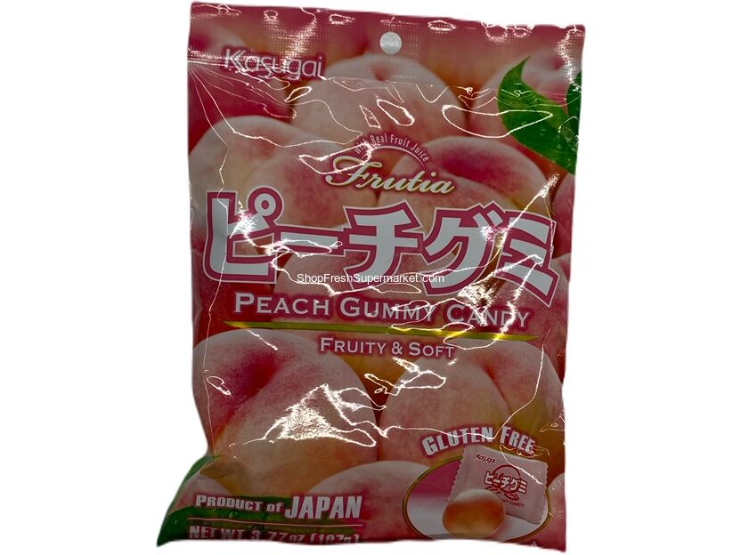 Groceries :: KASUGAI PEACH GUMMY CANDY KASUGAI 蜜桃橡皮糖