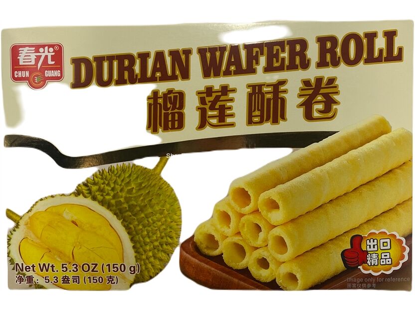 Groceries :: CHUNGUANG DURIAN WAFER ROLL 春光榴莲酥卷