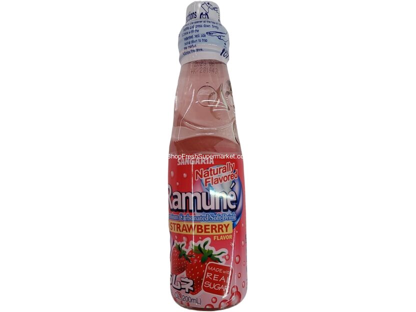 Beverages :: RAMUNE STRAWBERRY 弹珠汽水-草莓
